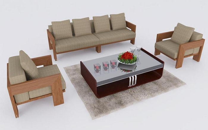 Mẫu bàn ghế phù hợp phong cách thiết kế tối giản