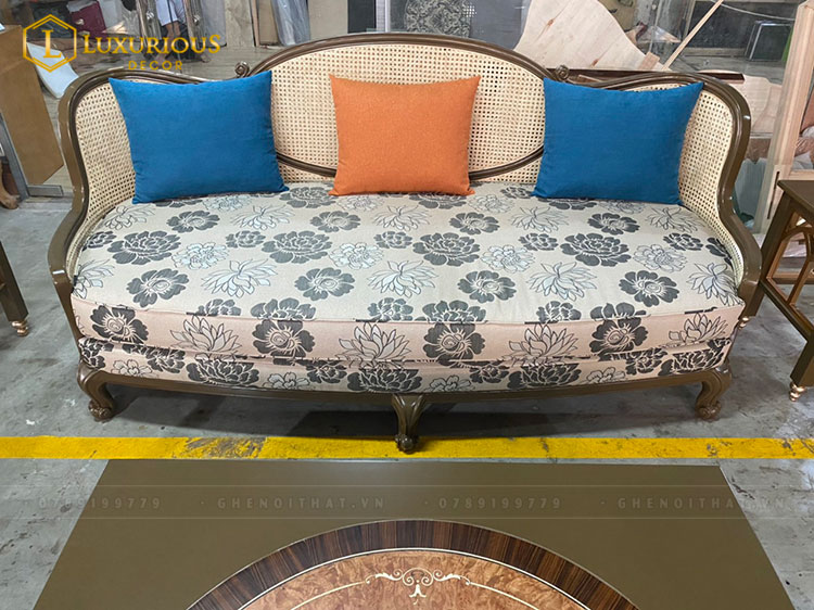 Mẫu ghế Sofa phong cách indochine